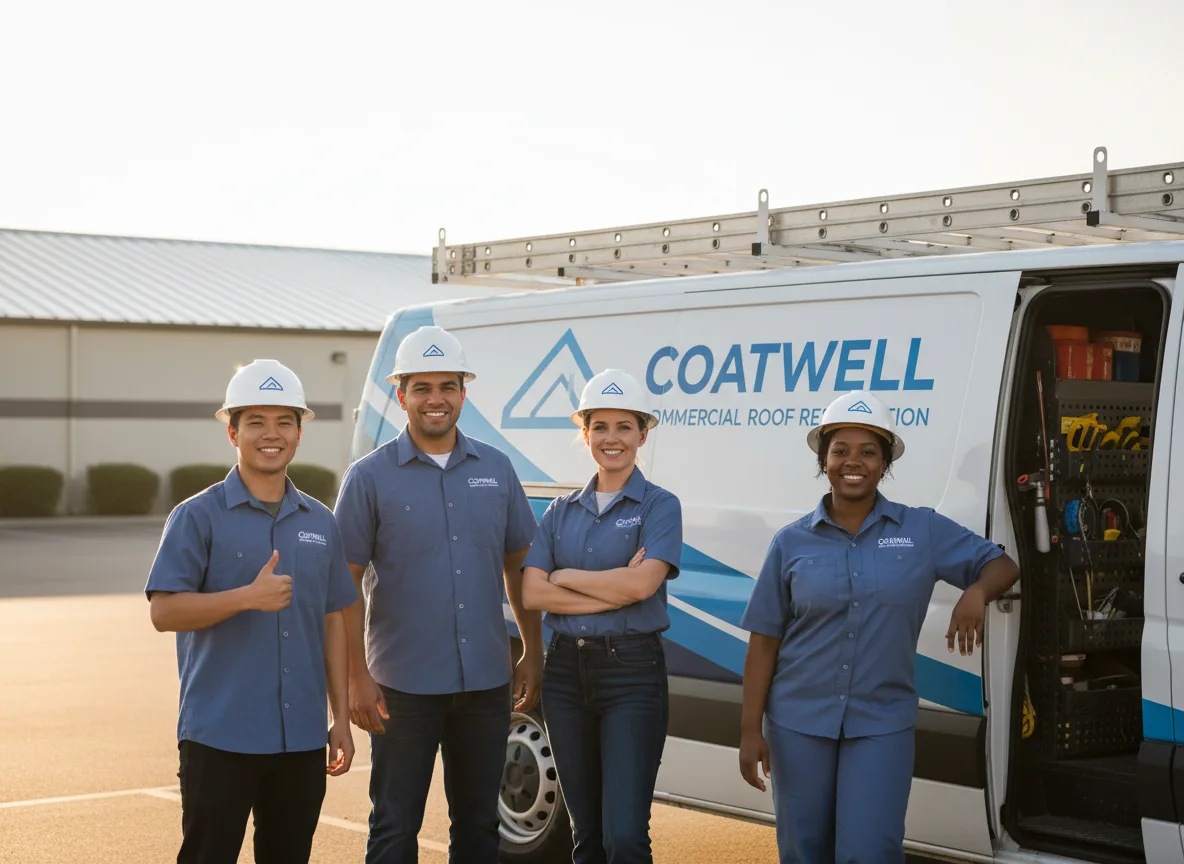 Commercial roof coating company in Parkman, OH
